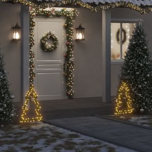 VidaXL-Kerstverlichting-kerstboom-met-grondpinnen-80-LED's-60-cm