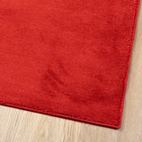 vidaXL Vloerkleed OVIEDO laagpolig 200x200 cm rood