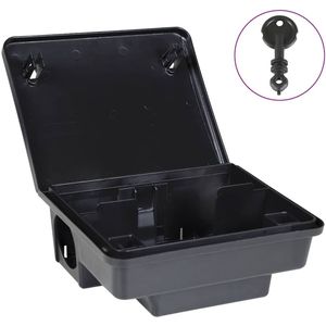 vidaXL Muizenvallen 6 st 23x19x9,5 cm zwart