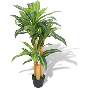 vidaXL-Kunst-dracena-plant-met-pot-100-cm-groen