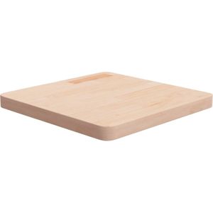 vidaXL Tafelblad vierkant 50x50x4 cm onbehandeld massief eikenhout