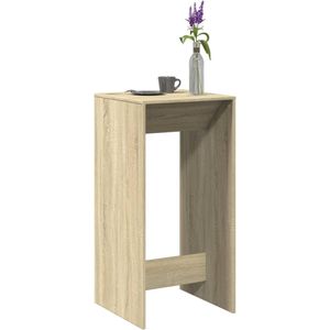 vidaXL Bartafel 51x50x103,5 cm bewerkt hout sonoma eikenkleurig