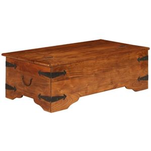 VidaXL Salontafel 110x55x35 cm Massief Acaciahout - Honingafwerking