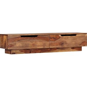 vidaXL Tv-meubel 145x30x30 cm massief hout