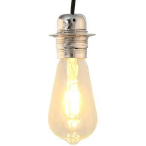 vidaXL Lamphouders 2 st nikkel satijn E27