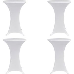 vidaXL-Statafelhoes-4-st-stretch-Ø70-cm-wit