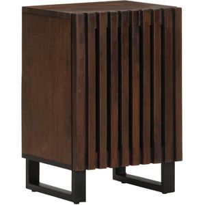 vidaXL Badkamerkast 38x34x58 cm massief mangohout bruin