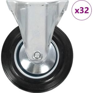 vidaXL 32 st Wielen vast 160 mm