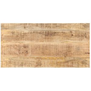 VidaXL Tafelblad 25-27 mm 100x60 cm Massief Mangohout