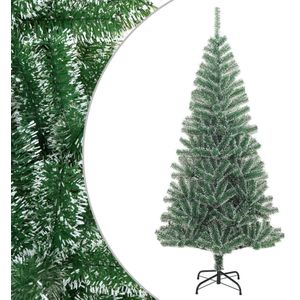vidaXL-Kunstkerstboom-met-sneeuw-210-cm-groen