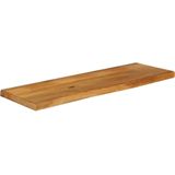 vidaXL Tafelblad met natuurlijke rand 110x20x2,5 cm massief mangohout