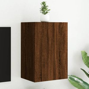 vidaXL Tv-wandmeubel 40,5x30x60 cm bewerkt hout bruin eikenkleur