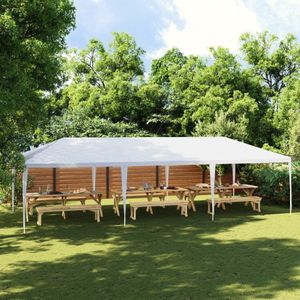 vidaXL Partytent 4x9 m wit