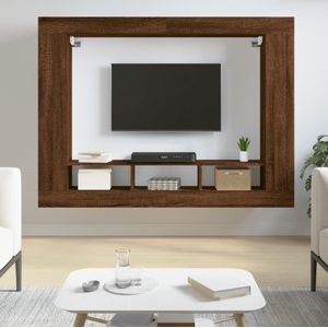 vidaXL-Tv-meubel-152x22x113-cm-bewerkt-hout-bruin-eikenkleur