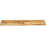 vidaXL Tafelblad met natuurlijke rand 100x20x2,5 cm massief mangohout