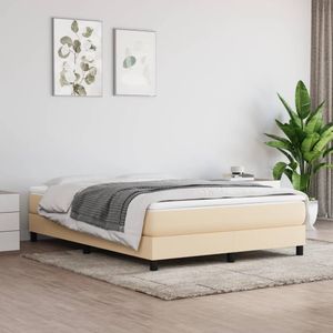 vidaXL-Pocketveringmatras-140x200x20-cm-stof-crèmekleurig