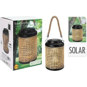 ProGarden LED-solarlantaarn met handgreep 15x23 cm