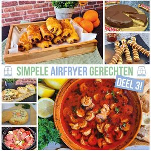 Simpele Airfryer Gerechten deel 3 kookboek