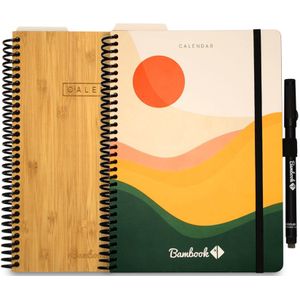 Bambook Agenda (uitwisbaar): A5 hardcover of softcover