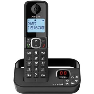 Solo Telefoon Alcatel F860 Voice Met Antwoordapparaat Zwart