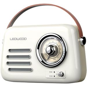 Ledwood Vintage Alma Radio Wit