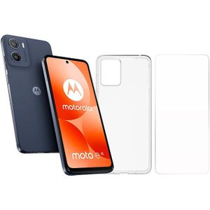 Motorola Pack E15 64gb Zwart + Hoesje