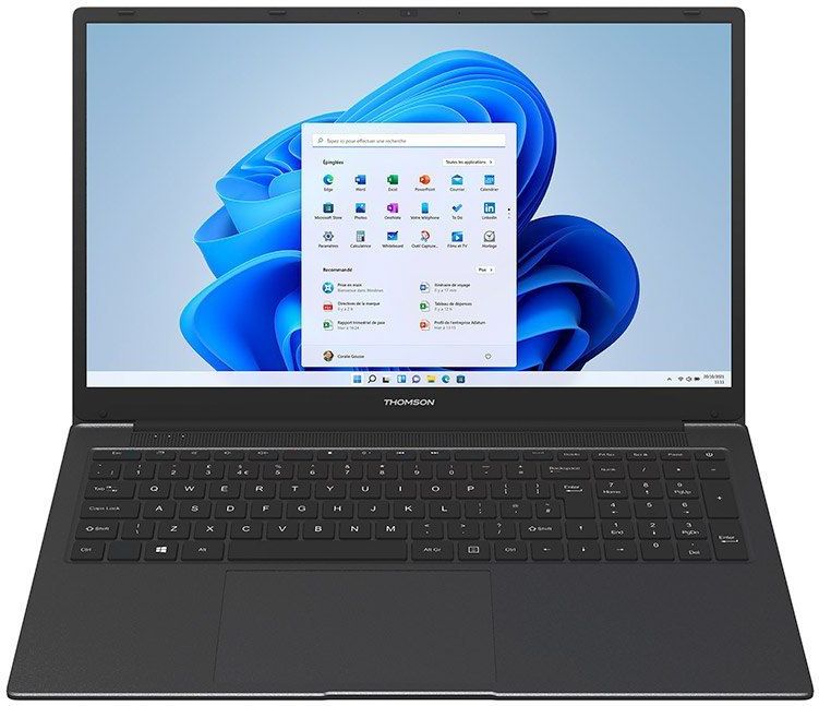 Laptop Thomson 17"n17i310-16bk512-i3/16/512/hd