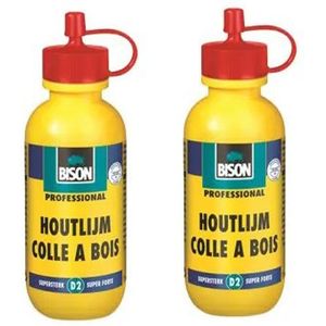 Bison Houtlijm 75gr d2 - 2 stuks - KD set