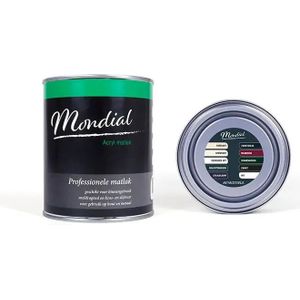 Mondial Matte Binnenlakken: Betaalbare professionele Verf met een Prachtig Mat Effect
