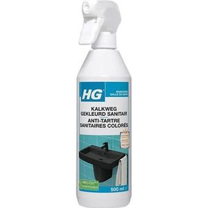 HG kalkweg gekleurd sanitair + Gratis KwastenDiscounter spons
