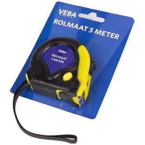 Veba Rolmaat 5M rubber blister - Top Rolmaat - kwaliteitsrolmaat