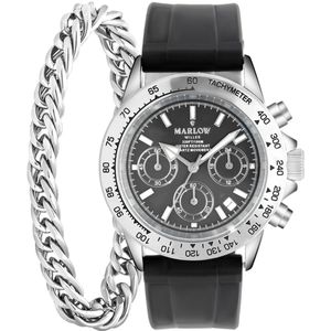 Marlow Miller cadeauset met stalen armband 21 cm