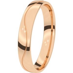 14K rosegouden trouwring Dames 4mm Mimosa