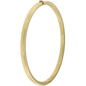 14 Karaat geelgouden bangle ovaal