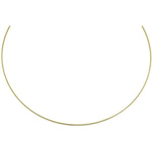 14K geelgouden ketting 45cm venetiaanschakel 0,9mm