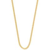 14K geelgouden ketting 45cm gourmetschakel 1,2mm