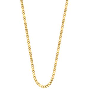 14K geelgouden ketting 45cm gourmetschakel 1,2mm