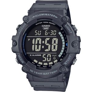 Casio Digitaal Heren Horloge Blauw Resin AE-1500WH-8BVEF