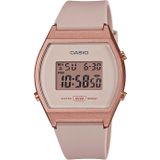 Casio Retro Digitaal Dames Horloge rose/roze LW-204-4AEF