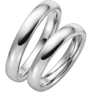 Palladium trouwring Morgenster Heren H48P