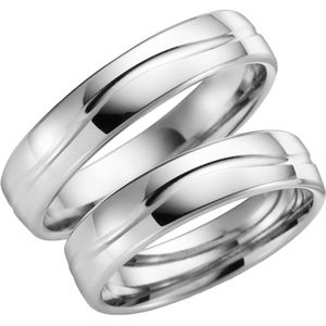 Palladium trouwring Iris Heren H13P