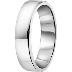 Zilveren ring glad 5mm