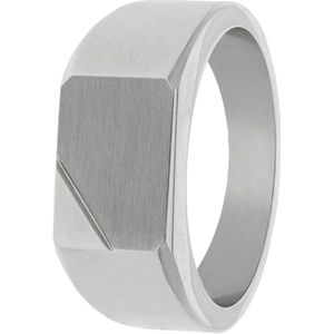 Gerecycleerd stalen ring mat/glans