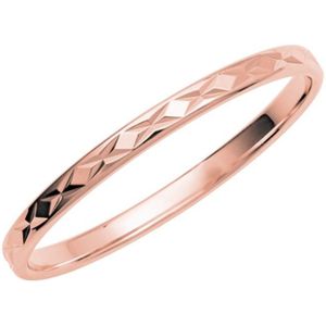 14K rosegouden dames  trouwring Balance H233R