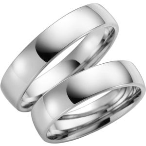 Palladium trouwring Pioenroos Heren H56P
