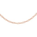 9 Karaat ketting gourmet twist rose