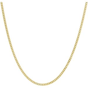 14 Karaat geelgouden ketting gourmet 1,00mm