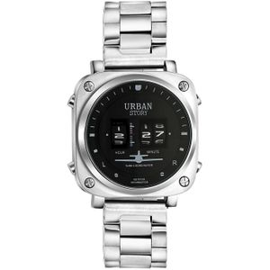 Urban Story horloge met stalen band