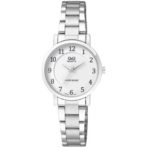 Q & Q Dames Horloge Zilverkleurig Q945J204Y