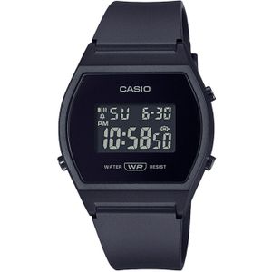 Casio Retro Digitaal Dames Horloge Zwart LW-204-1BEF